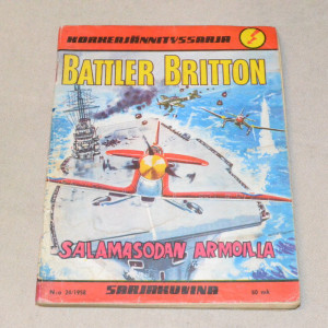 Korkeajännityssarja 24 - 1958 Battler Britton Salamasodan armoilla Korkeajännityssarja 24 - 1958 Battler Britton Salamasodan armoilla